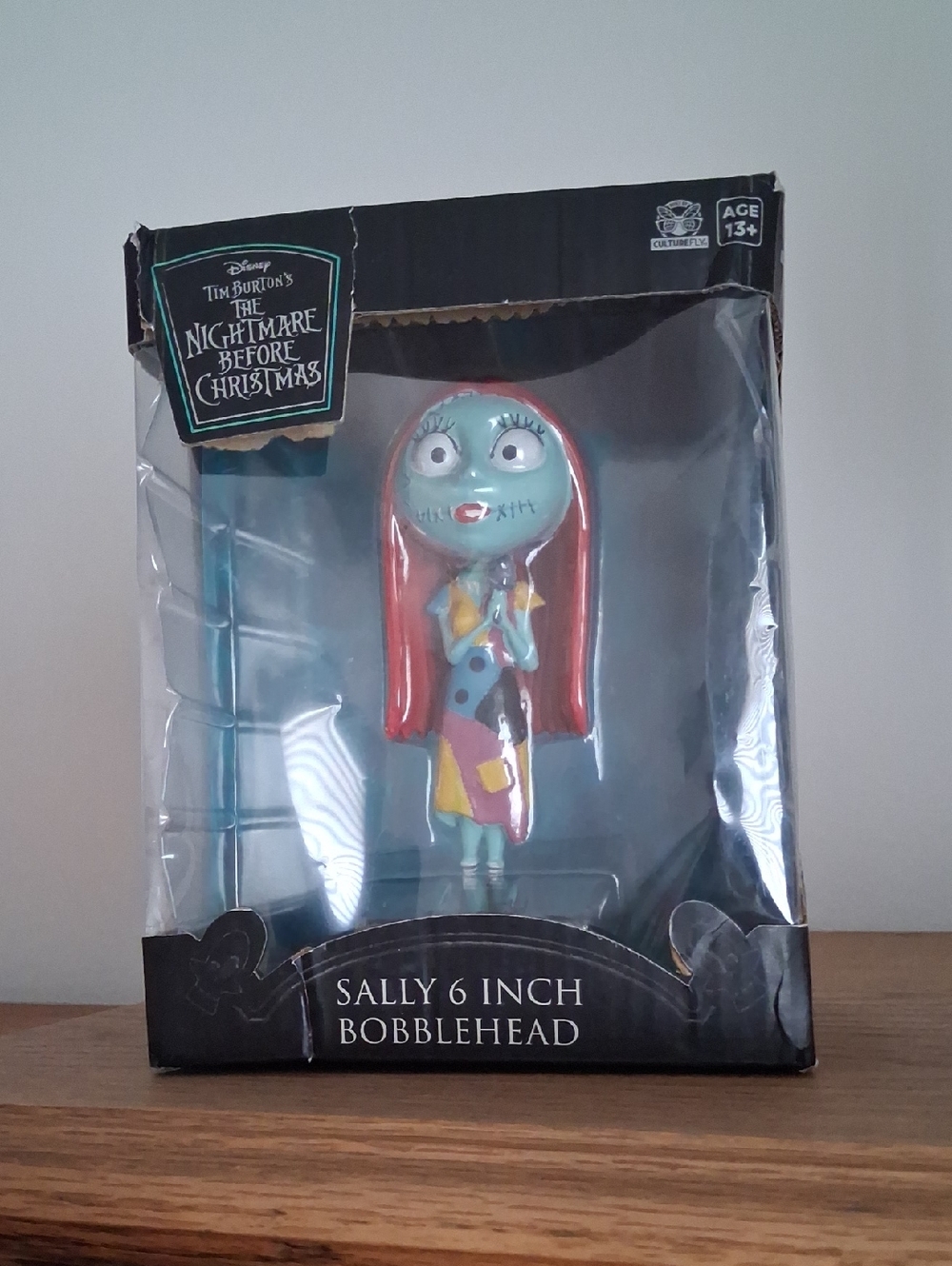 Disney The Nightmare Before Christmas Sally Bobblehead - Blue & Red